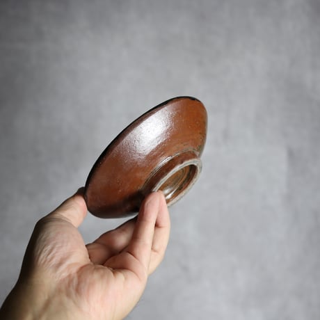 4寸皿1 呉須釉 唐草 やちむん 陶器 北窯 松田共司工房:7004004
