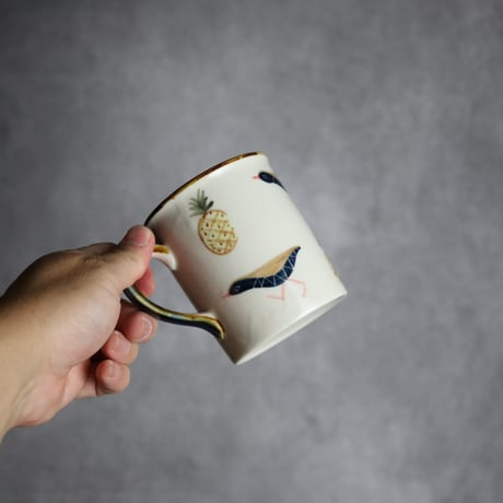 トールマグ ヤンバルクイナパイン やちむん 陶器 atelier qucchane:7026045
