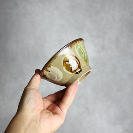 飯碗小2 貝紋 やちむん 陶器 エドメ陶房:7201015