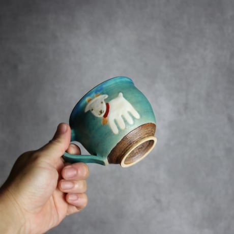 丸マグ ヤギ4 やちむん 陶器 atelier qucchane:7026039