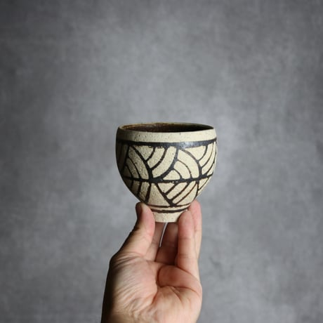 ロックカップ 柄8 やちむん 陶器 田村聡士 mano619:7018018