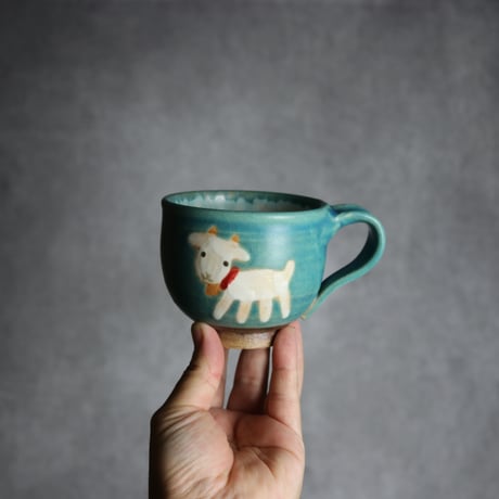 丸マグ ヤギ6 やちむん 陶器 atelier qucchane:7026039