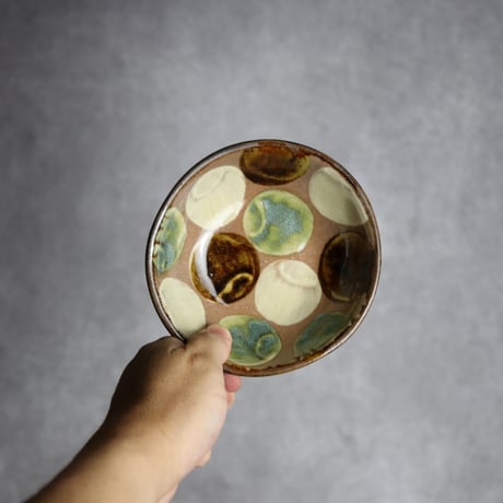 小鉢3 貝紋 やちむん 陶器 エドメ陶房:7201001