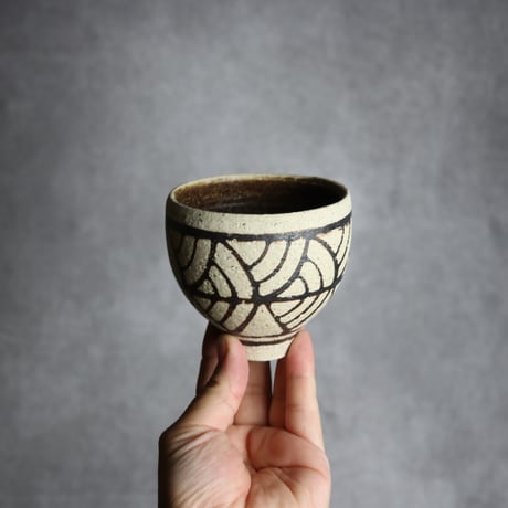 ロックカップ 柄8 やちむん 陶器 田村聡士 mano619:7018018