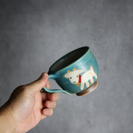 丸マグ ヤギ7 やちむん 陶器 atelier qucchane:7026039