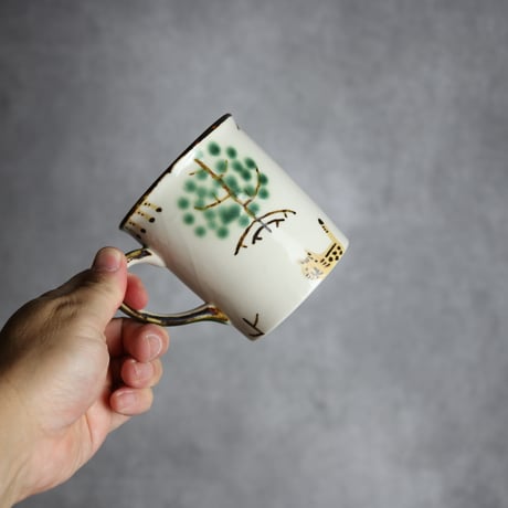 トールマグ ヤマネコマングローブ やちむん 陶器 atelier qucchane:7026045