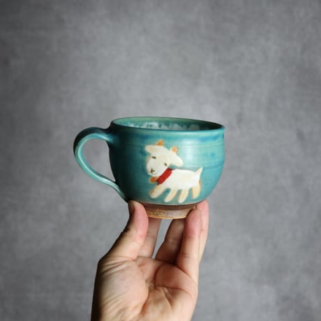 丸マグ ヤギ3 やちむん 陶器 atelier qucchane:7026039