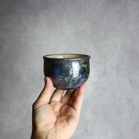 カフェオレボウル1 孔雀 やちむん 陶器 sui:7022050