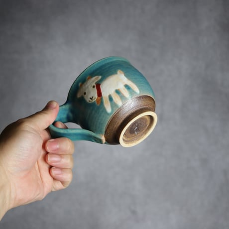 丸マグ ヤギ7 やちむん 陶器 atelier qucchane:7026039