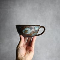 スープカップ2 黒シリーズ やちむん 陶器 sui:7022015