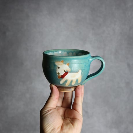 丸マグ ヤギ3 やちむん 陶器 atelier qucchane:7026039
