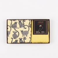 【ギフトセット】Dieffe Kinloch/タオルハンカチ&Adrian/color socks
