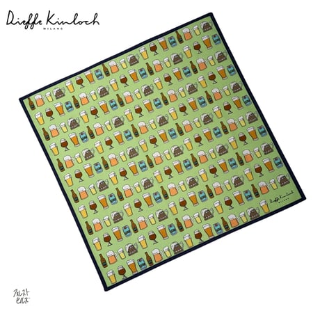 Dieffe Kinloch(ディエッフェ キンロック)/コットン ハンカチ/Bear/fh152