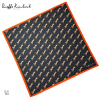 Dieffe Kinloch(ディエッフェ キンロック)/コットン ハンカチ/Indian Tiger/fh160