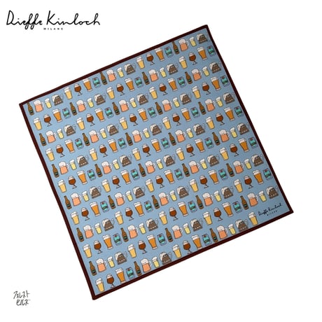 Dieffe Kinloch(ディエッフェ キンロック)/コットン ハンカチ/Bear/fh152
