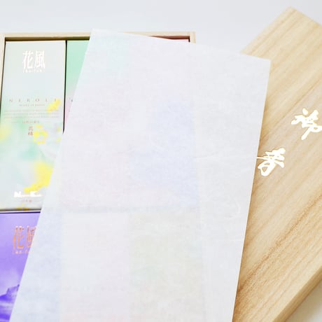 ご進物お線香セット 花風 ６種入り 102 花橘 カーネーション ラベンダー 花菖蒲 白梅 金木犀 微煙香 煙が少ないお線香