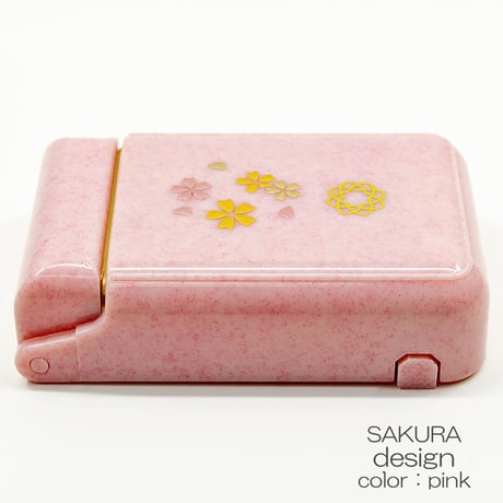 お守りご本尊ケース 003 桜模様 ピンク スタンド切り替え式 収納ケース 創価学会用 SGI SOKA