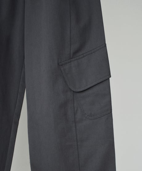 bottoms-02341 Cocoon Cargo Pants Brown Gray