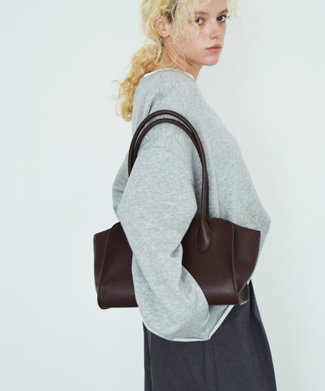 nh-tops-02637 Layered-Look Cut Sewn Top Lavender Charcoal