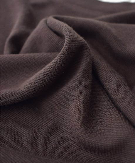 nh-tops-02626 Soft Touch Bicolor T-Shirt Brown Navy