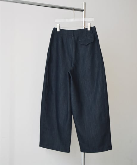 bottoms-02338  Cocoon Denim Pants Indigo