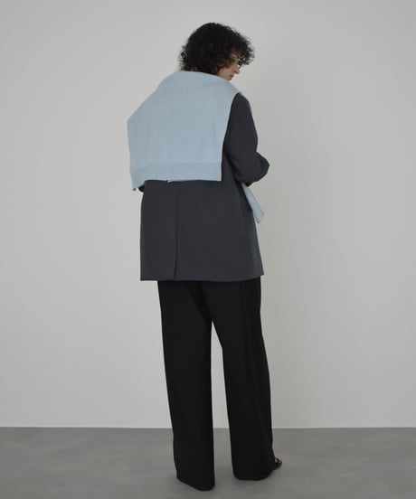 jacket-02020　Oversized Tailored Jacket　Gray