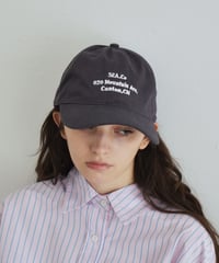 cap-02064  Message Cap　Beige Brown Charcoal Navy