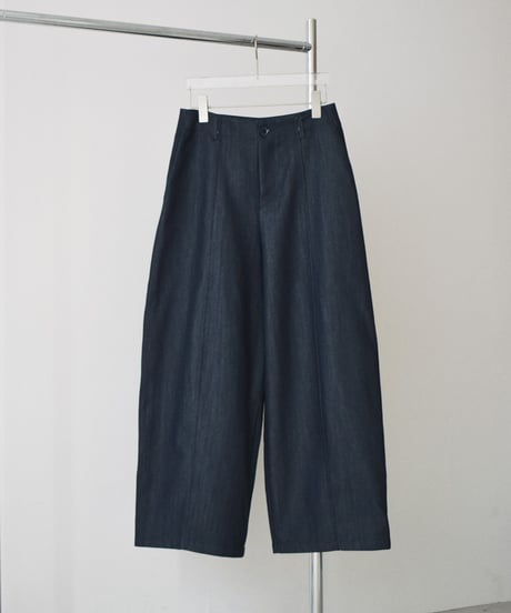 bottoms-02338  Cocoon Denim Pants Indigo