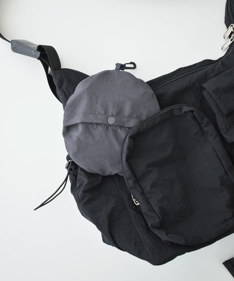 nh-beach-02025U   Water-Repellent Packable Bucket Hat   Charcoal Black