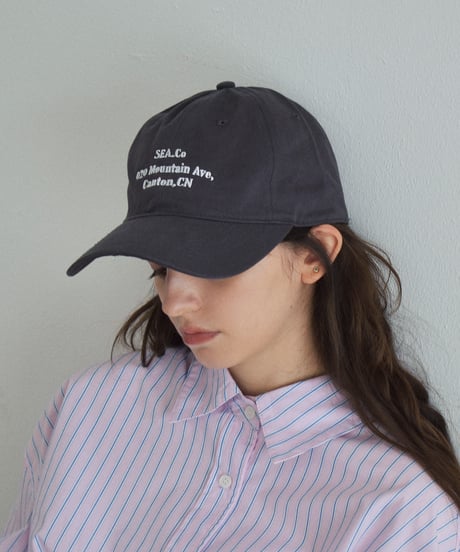 cap-02064  Message Cap　Beige Brown Charcoal Navy