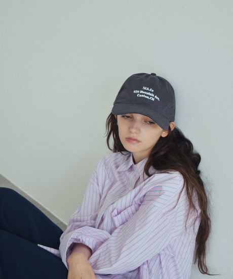 cap-02064  Message Cap　Beige Brown Charcoal Navy