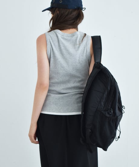 nh-tops-02618     Rib Tank Top     Black  Light Gray  Dark Gray  Red  White