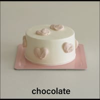ハートケーキ  chocolate