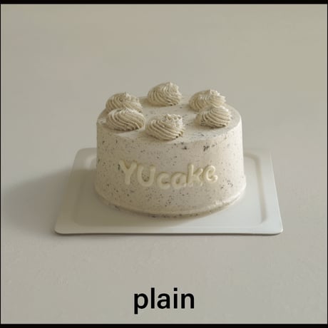 クッキーカスタマイズケーキ plain