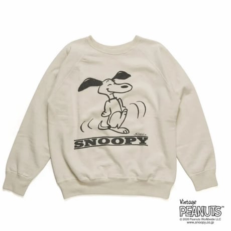 WAREHOUSE Lot.YP226W-2 PEANUTS SWEAT “DANCE”