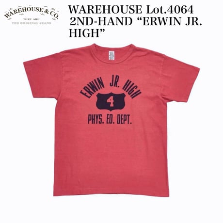 WAREHOUSE Lot.4064 2ND-HAND “ERWIN JR.HIGH”