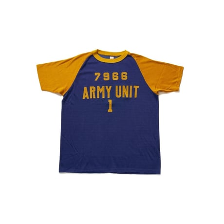 WAREHOUSE Lot.4114 コンビラグラン半袖 T “ARMY UNIT”