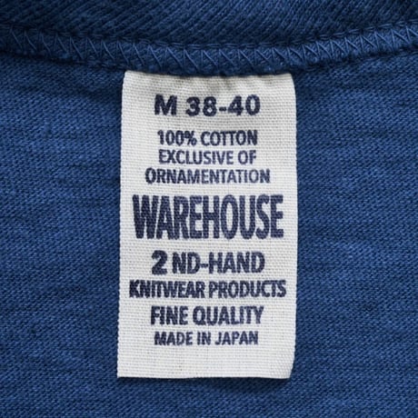 WAREHOUSE Lot.4064 2ND-HAND “MINTON'S”
