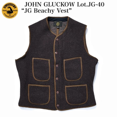 JOHN GLUCKOW Lot.JG-40 “JG Beachy Vest”