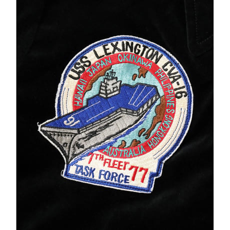 BUZZ RICKSON’S Lot.BR15917 SOUVENIRJACKET KOSHO&CO.SPECIALEDITION U.S.S.LEXINGTON CVA-16