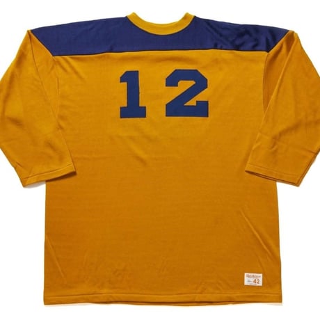 WAREHOUSE Lot.4115 コンビ7分袖フットボールＴ “NO.12”