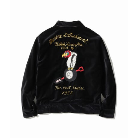 BUZZ RICKSON’S Lot.BR15917 SOUVENIRJACKET KOSHO&CO.SPECIALEDITION U.S.S.LEXINGTON CVA-16