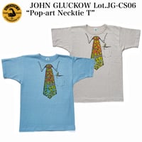 JOHN GLUCKOW Lot.JG-CS06 “Pop-art Necktie T”