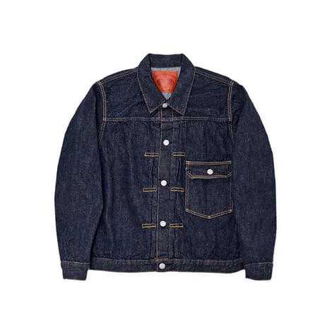 FULL COUNT 2107SSW Type 1 Denim Jacket (Super Smooth) (One Wash)