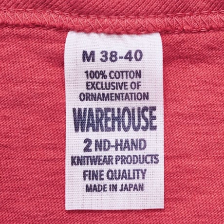 WAREHOUSE Lot.4064 2ND-HAND “ERWIN JR.HIGH”