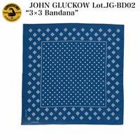 JOHN GLUCKOW Lot.JG-BD02 “3×3 Bandana”