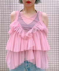 VIVIANO × JURK / Tulle Cami Top | JURK