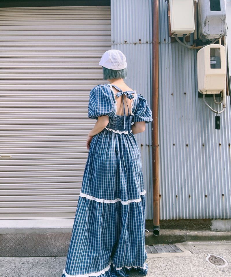 sisterjane / Celeste Check Maxi Dress | JURK