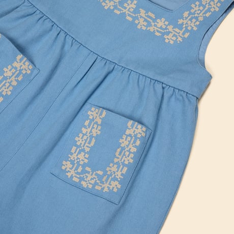 Apolina  BELLA DUNGAREE - BOOK BLUE