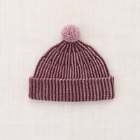 Misha & Puff  STRATA GARTER HAT - ANTIQUE ROSE